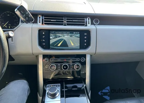 2016 Land Rover Range Rover Hse z USA, uszkodzony, nr VIN SALGS2KF3GA258595